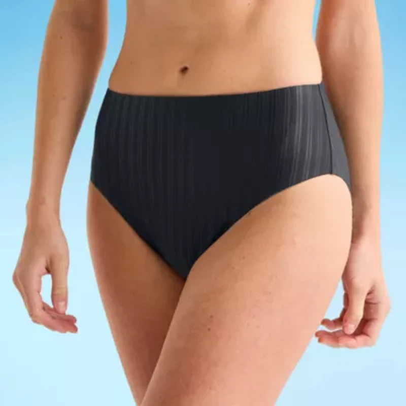 Mynah Womens Lined High Waist Bikini Swimsuit Bottom