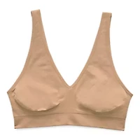 Ambrielle Seamless Womens Light Support Bralette