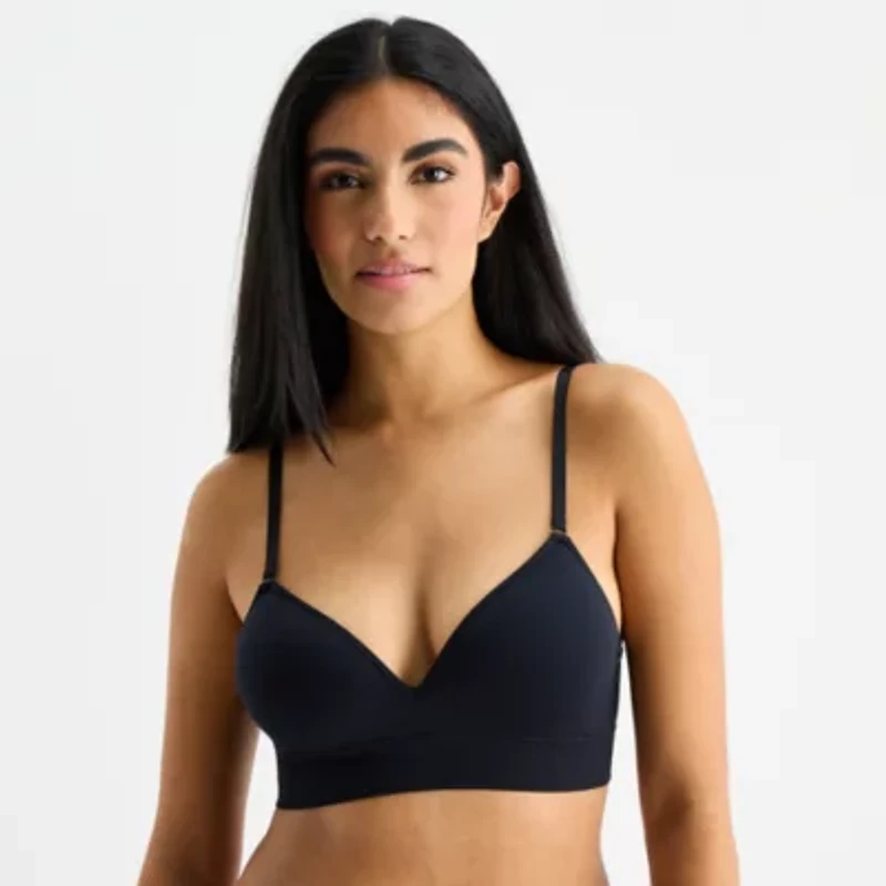 Ambrielle Seamless Womens Medium Support Bralette 366768