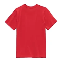 Knuckles Little & Big Kid Boys Crew Neck Short Sleeve Regular Fit Sonic the Hedgehog Graphic T-Shirt