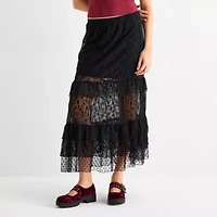 Arizona Womens Juniors Maxi Skirt