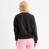 PUMA Womens Crew Neck Long Sleeve Sweatshirt