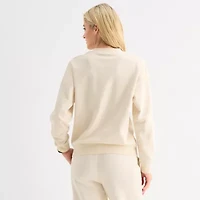 PUMA Womens Crew Neck Long Sleeve Sweatshirt
