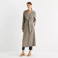 Worthington Womens Midweight Trench Coat