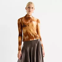 Worthington Womens Long Sleeve Turtleneck