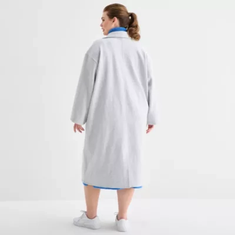 Stylus Womens Plus Midweight Overcoat