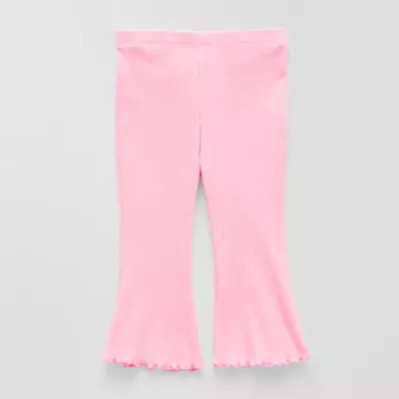 Okie Dokie Baby Girls Flare Full Length Leggings