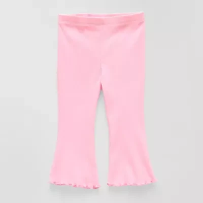 Okie Dokie Baby Girls Flare Full Length Leggings