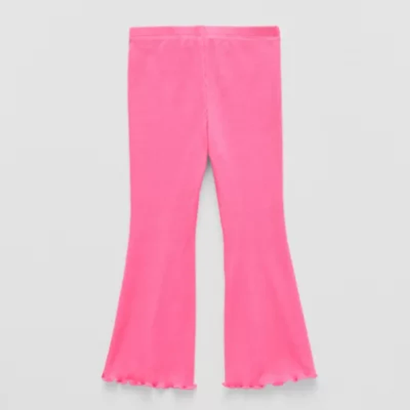 Okie Dokie Toddler & Little Girls Flare Full Length Leggings