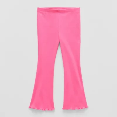 Okie Dokie Toddler & Little Girls Flare Full Length Leggings