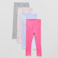 Okie Dokie Toddler Girls 4-pc. Full Length Leggings