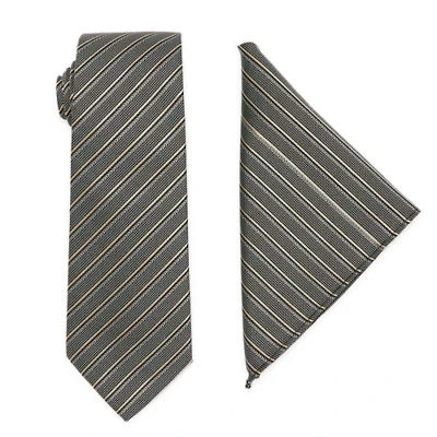 Shaquille O'Neal XLG Striped Tie Set