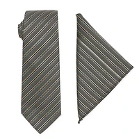 Shaquille O'Neal XLG Striped Tie Set