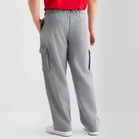 Xersion Quick Dry Cotton Fleece Mens Regular Fit Big and Tall Active Cargo Pant