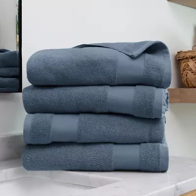 Hotel-Quality 4 Piece Bath Towel Set - 100% Cotton