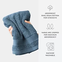 Hotel-Quality 4 Piece Hand Towel Sets - 100% Cotton