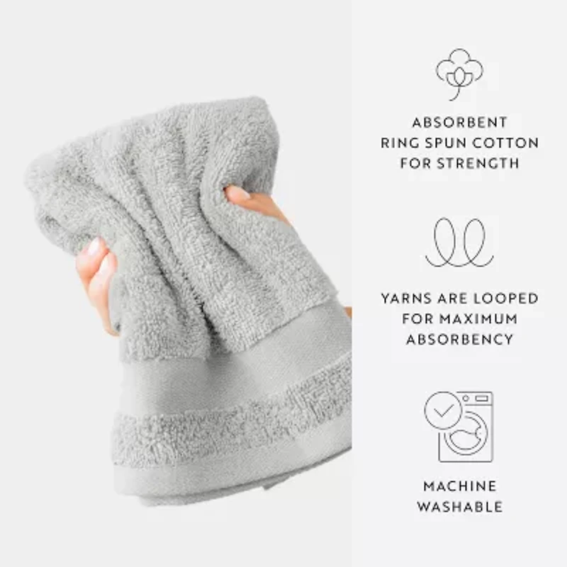 Hotel-Quality 4 Piece Hand Towel Sets - 100% Cotton