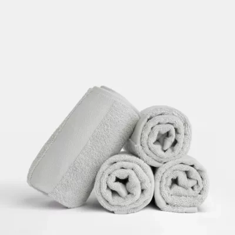 Hotel-Quality 4 Piece Hand Towel Sets - 100% Cotton