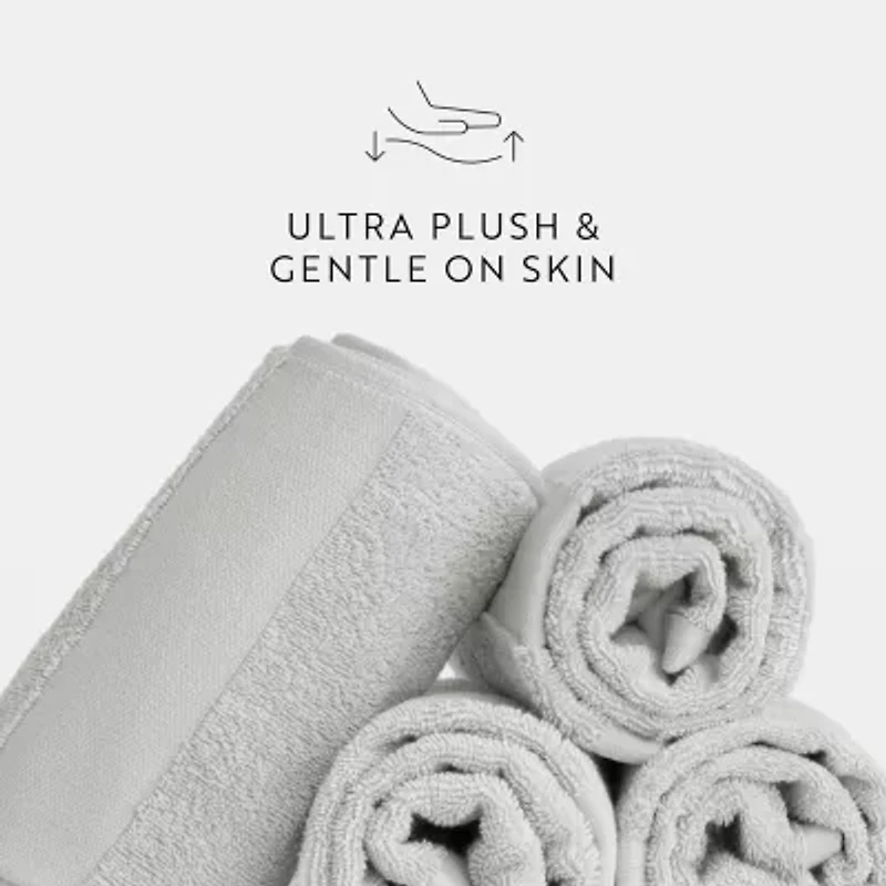 Hotel-Quality 4 Piece Hand Towel Sets - 100% Cotton