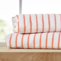 Casual Comfort Cabana Stripe 2 Pack Beach Towel