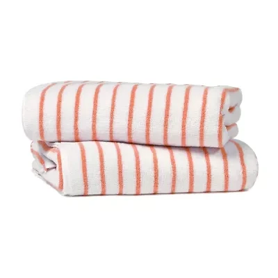 Casual Comfort Cabana Stripe 2 Pack Beach Towel