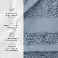 Hotel-Quality 6 Piece Bathroom Towel Sets - 100% Cotton