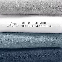 Hotel-Quality 6 Piece Bathroom Towel Sets - 100% Cotton