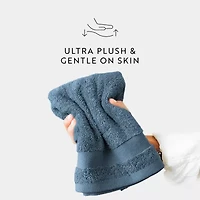 Hotel-Quality 6 Piece Washcloth Towel Sets - 100% Cotton