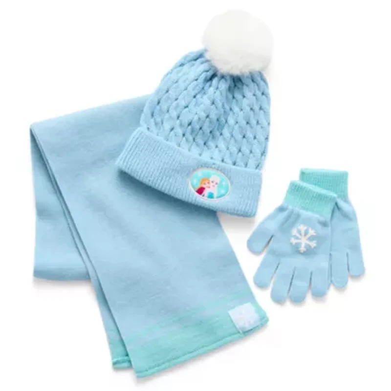 Disney Little & Big Kid Girls 3-pc. Frozen Cold Weather Set