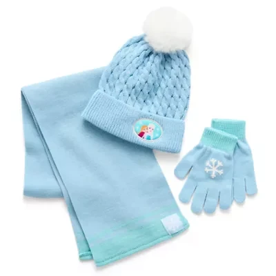 Disney Little & Big Kid Girls 3-pc. Frozen Cold Weather Set