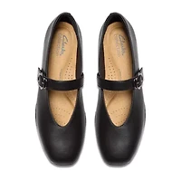 Clarks Jazmynn Womens Round Closed Toe Ballet Flats