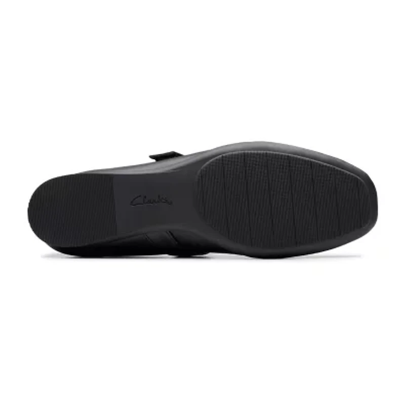 Clarks Jazmynn Womens Round Closed Toe Ballet Flats