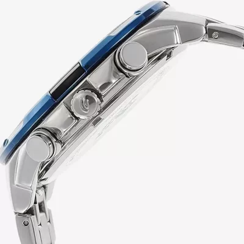 Casio Ediface Mens Silver Tone Stainless Steel Bracelet Watch Efr539d-1a2v