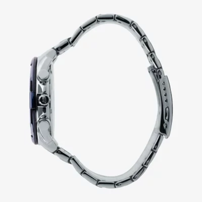 Casio Ediface Mens Silver Tone Stainless Steel Bracelet Watch Efr539de-2av