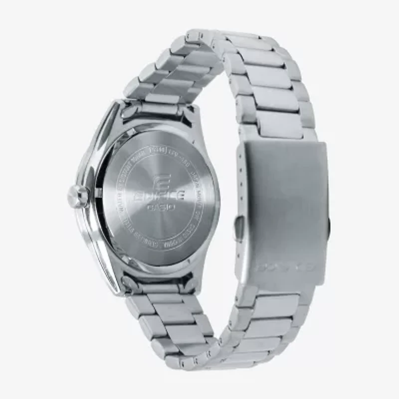 Casio Ediface Mens Silver Tone Stainless Steel Bracelet Watch Efv160d-1av