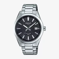 Casio Ediface Mens Silver Tone Stainless Steel Bracelet Watch Efv160d-1av