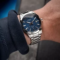 Casio Ediface Mens Silver Tone Stainless Steel Bracelet Watch Efv160d-2av