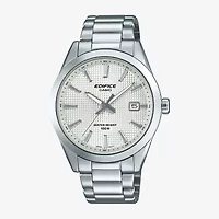 Casio Ediface Mens Silver Tone Stainless Steel Bracelet Watch Efv160d-7av