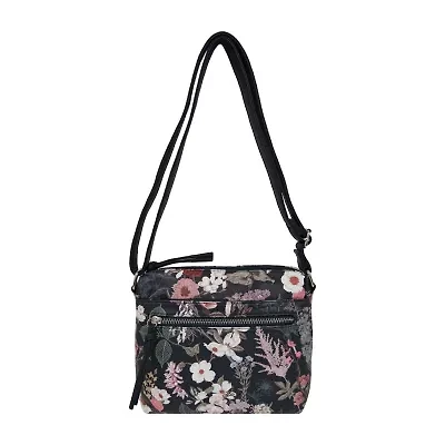 Bueno of California Floral Mini Crossbody Bag