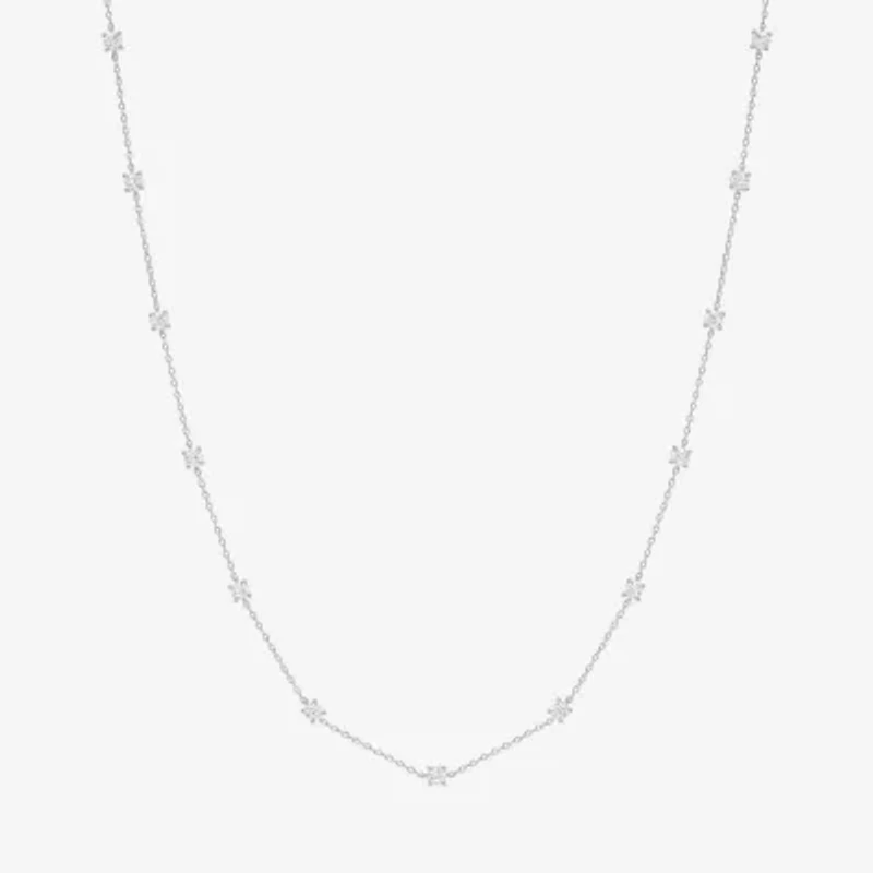 Diamond Addiction (G-H / Si2-I1) Womens 2 CT. T.W. Lab Grown White 10K Gold Inch Pendant Necklace