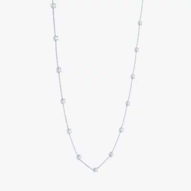 Diamond Addiction (G-H / Si2-I1) Womens 2 CT. T.W. Lab Grown White 10K Gold Inch Pendant Necklace