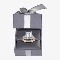 Grown Gorgeous Signature By Modern Bride G/Vs2-Si1 Womens 8 1/4 Ct. T.W. Lab White Diamond 14K Gold Side Stone Engagement Ring