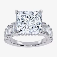Signature By Modern Bride (G, Vs2-Si1) Womens 8 1/4 Ct. T.W. Lab Grown White Diamond 14K Gold Side Stone Engagement Ring