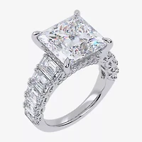 Signature By Modern Bride (G, Vs2-Si1) Womens 8 1/4 Ct. T.W. Lab Grown White Diamond 14K Gold Side Stone Engagement Ring