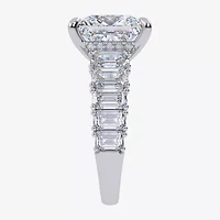 Signature By Modern Bride (G, Vs2-Si1) Womens 8 1/4 Ct. T.W. Lab Grown White Diamond 14K Gold Side Stone Engagement Ring