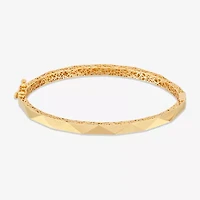Gold Addiction Womens 10K Gold Bangle Bracelet