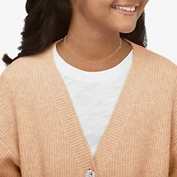 Unisex 14K Gold 13 Inch Figaro Chain Necklace