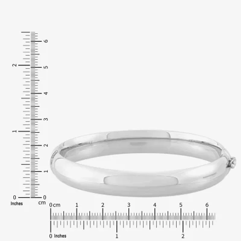 Silver Addiction Womens Sterling Silver Bangle Bracelet