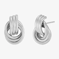 Silver Addiction Sterling Silver 14mm Stud Earrings