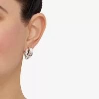 Silver Addiction Sterling Silver 14mm Stud Earrings